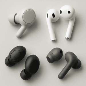 Wireless earbuds for music, calls, and daily use