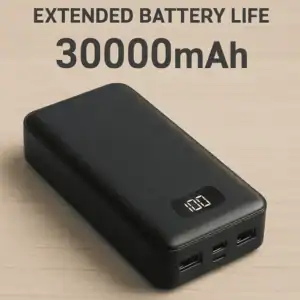 High capacity 30000mAh Power Bank Safely