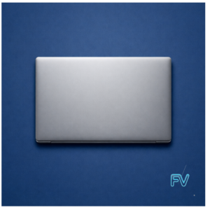 blue laptop