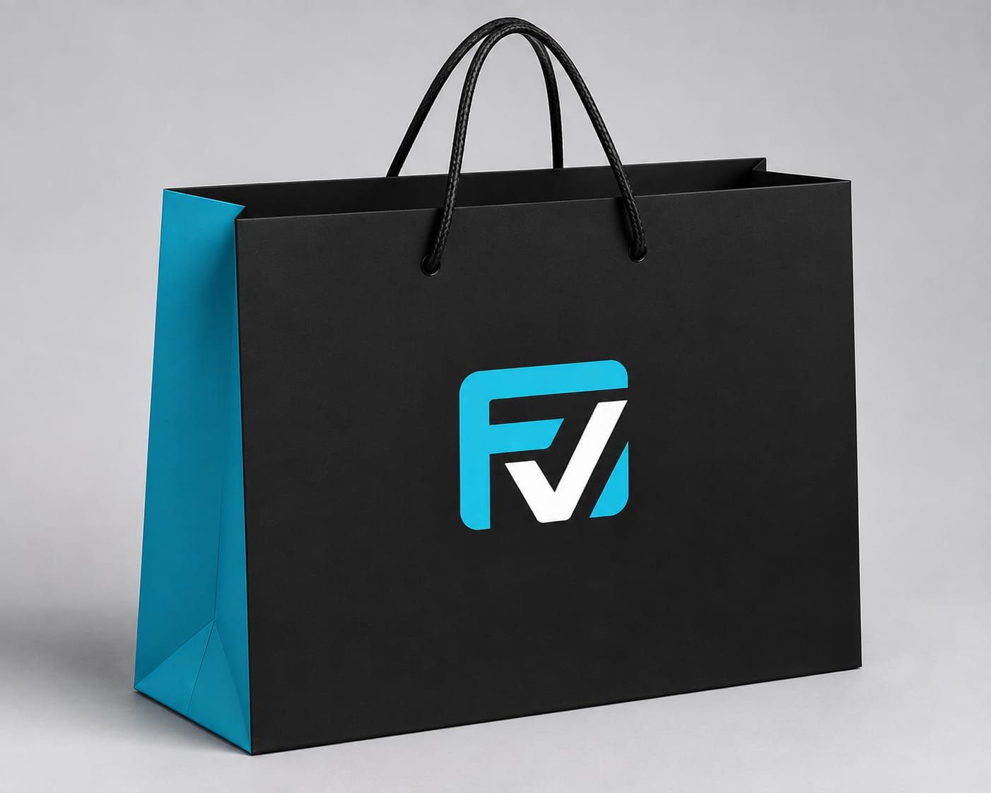 Filvic branded shopping bag mockup